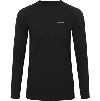 Pánské tričko Viking Easy Dry triko dlouhý rukáv černá vel. L