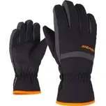 Ziener Lejano AS dětské zimní rukavice Black/Graphite vel. 7