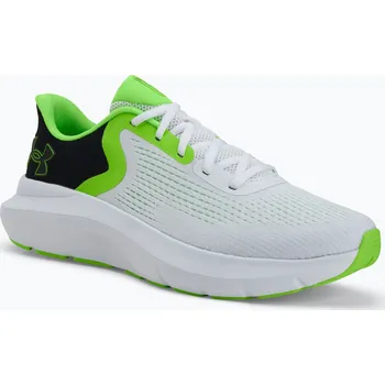 Pánská sportovní obuv Pánské běžecké boty Under Armour Charged Rogue 5 white/black/hyper green