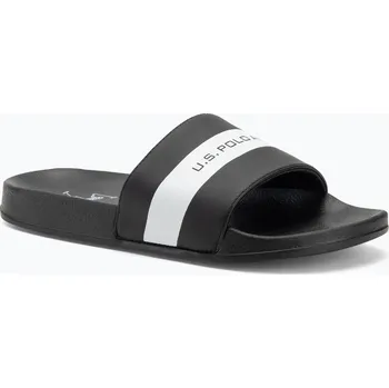 Pánské pantofle Pánské nazouváky U.S. Polo Assn. SKYE002 black/white