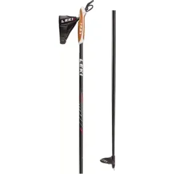 Běžkařská hole Leki Lahti 2.0 běžecké hole Black/Bright anthracite/Red/White 115 cm