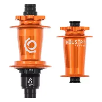 Náboj kola Industry Nine ISO 6B Hydra Classic set Boost nábojů 32 děr oranžová ořech XD