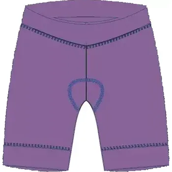 Cyklistické kalhoty Dotout Beam dámské kraťasy s vložkou Violet vel. S