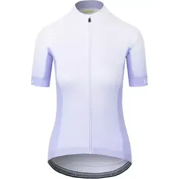 cyklistický dres Giro Chrono Sport dámský dres krátký rukáv Lilac/White vel. S