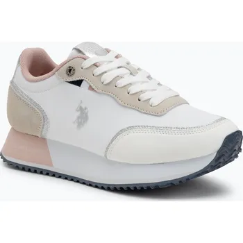 Dámské tenisky Dámské boty U.S. Polo Assn. SACHA007 white/pink