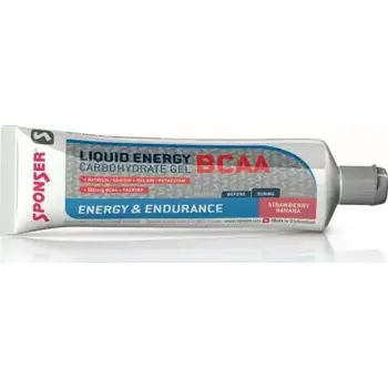 Sponser Liquid Energy BCAA energetický gel jahoda/banán 70 g