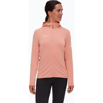 Dámská mikina Mammut dámská trekingová mikina Aconcagua Light ML Hooded quarz dust