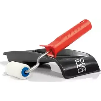 Skialpinistické vybavení Pomoca Glueing Tray & Roll set pro nanášení lepidla na stoupací pásy