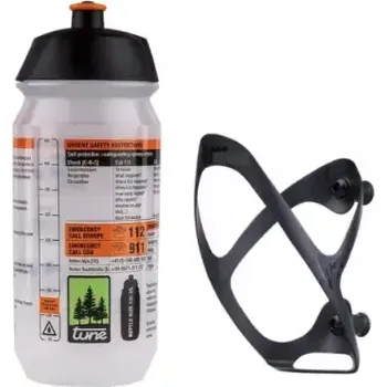 Košík na láhev Tune Wasserträger 2.0 košík set včetně láhve 0,5 l