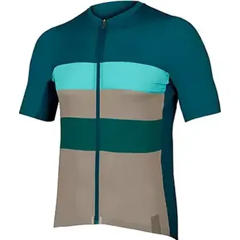 cyklistický dres Endura Pro SL Race pánský dres krátký rukáv Deep Teal vel. XL