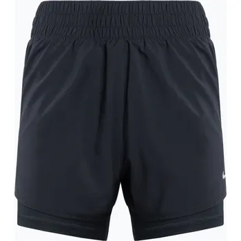 Dámské kraťasy Dámské šortky Nike One Dri-Fit High-Waisted 3" 2In1 černé
