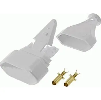 Elektrická zásuvka Spojka plochá bílá GN-11 2,5A ZAM 07-22-507-24110