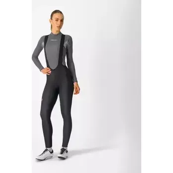 Cyklistické kalhoty Castelli Espresso Bibtight dámské kalhoty s laclem a vložkou Black vel. M