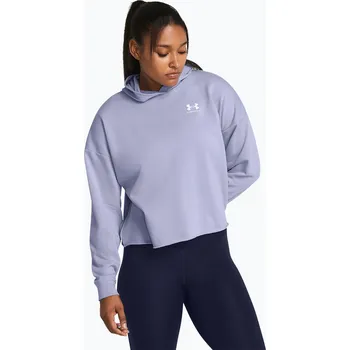Dámská mikina Dámská sportovní mikina Under Armour Rival Terry OS Hoodie celeste/white