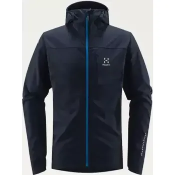 Pánská softshellová bunda Haglöfs L.I.M Hybrid Softshell pánská bunda modrá vel. M