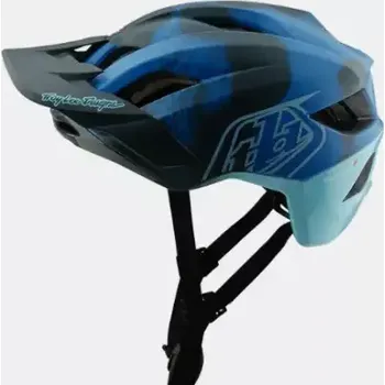 Cyklistická přilba Troy Lee Designs Flowline SE Badge přilba Camo Blue vel. M/L (57-59 cm)