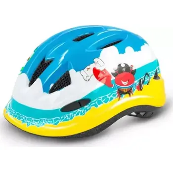 Cyklistická přilba R2 Lucky dětská přilba modrá/žlutá vel. XXS (46-50 cm)