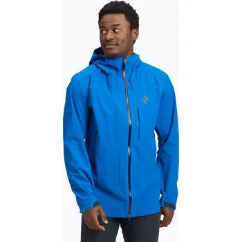 Pánská větrovka Pánská bunda do deště Black Diamond Highline Stretch Shell drifter blue