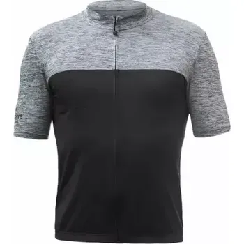 Cyklistické oblečení Sensor Cyklo Motion pánský dres krátký rukáv černá/šedá vel. XL