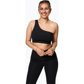 Podprsenka Fitness podprsenka Girlfriend Collective Bianca One Shoulder black