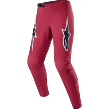 Cyklistické oblečení Alpinestars A-Supra Race kalhoty Burgundy vel. 34