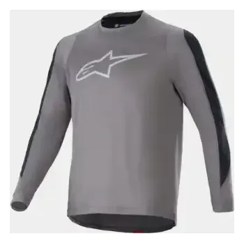 cyklistický dres Alpinestars A-Dura Dri Astar pánský dres dlouhý rukáv Dark Grey vel. L