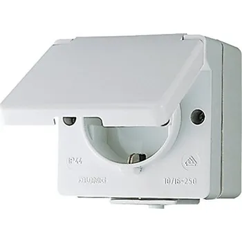 Elektrická zásuvka Zásuvka JUNG 16A/250V SCHUKO 620WX Legrand s.r.o. 07-22-032-10620