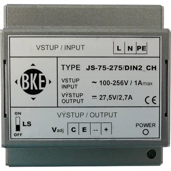 spínaný zdroj Zdroj JS-75-240/DIN2 33-10-801-75240