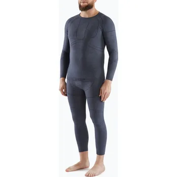 Set pánského termoprádla Pánské termoprádlo Viking Lan Pro Merino šedé 500/22/7575