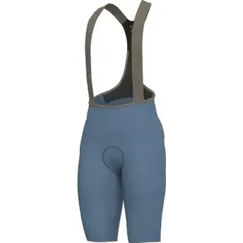 Cyklistické kalhoty Alé PR-E Master 2.0 pánské kraťasy s vložkou a laclem Steel Blue vel. M