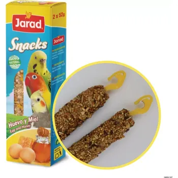 Chovatelství Jarad Tyčinky Střední Papoušek Vejce/Med - 2ks