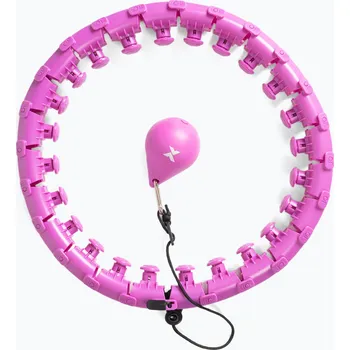 Obruč hula hoop se zátěží XTREXO TXO-B4Z036-VT violet