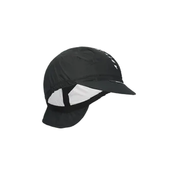 Cyklistické návleky Q36.5 Cyklistická kšiltovka Rain Cap 2024/2025 Černá 1 size