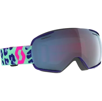 SCOTT Lyžařské brýle Linx 2023/2024 Zelená blue chrom amplifier