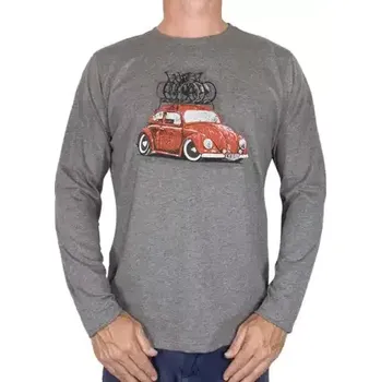 Cycology Road Trip pánské tričko dlouhý rukáv šedá vel. M vel. XL