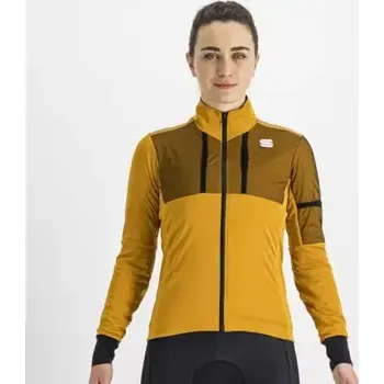 Cyklistická bunda Sportful Supergiara dámská bunda Golden Oak vel. M