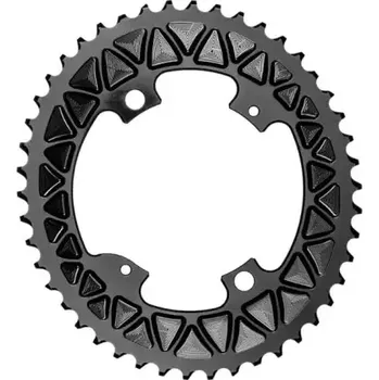 Převodník na kolo Absolute Black OVAL Gravel 2X 110/4 BCD převodník 48 zubů