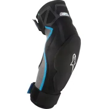 Chránič těla Alpinestars E-ride chrániče loktů Black/Cyan vel.S-M