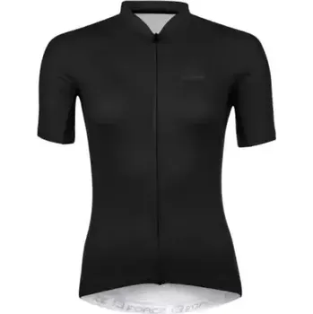 Cyklistické oblečení Force Pure dámský dres krátký rukáv černá vel. XS