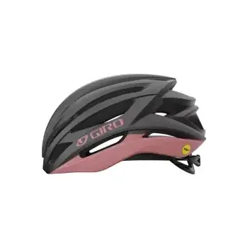 Cyklistická přilba Giro Syntax MIPS silniční přilba Metalic Coal/Dusty Rose vel. S (51-55 cm)