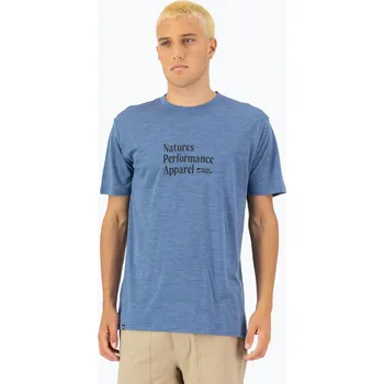 Pánské tričko Pánské termo tričko Mons Royale Zephyr Tencel steel blue