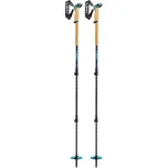 Leki Winter tour Bernina Lite 3 dámské skialpové hole Denim blue/Dark blue/Mint 100-135 cm