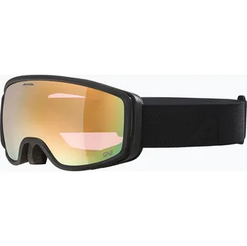 Lyžařské brýle Alpina Bivio QV black matt/ gold