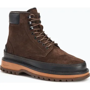 Pánská móda Pánské boty GANT Clafton dark brown