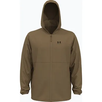 Pánská větrovka Pánská bunda Under Armour Vibe Woven Windbreaker coyote/black
