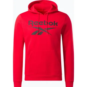Pánské oblečení Pánská mikina Reebok Identity Big Logo Fleece Hoodie vecred/black