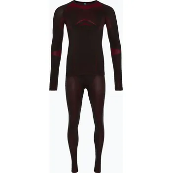 Pánské oblečení Pánské termoprádlo ODLO Fundamentals Performance Warm černá/graphite grey