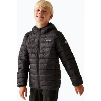Chlapecká bunda Dětská bunda REGATTA Junior s kapucí Marizion black