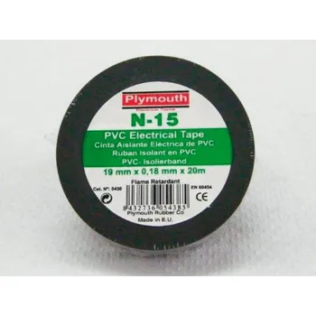 Izolační páska Izol.páska PLYMOUTH 19mmx20m čer 3M Česko,spol.s.r.o. 51-04-805-16921