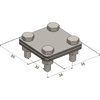 Hromosvod Svorka SR 02-M8 -z.pás. 103130 TREMIS s.r.o. 57-02-525-01130